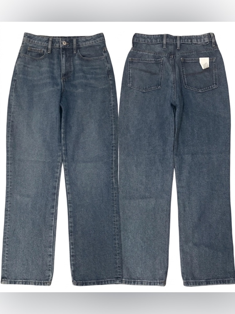 100% Cotton x005 Straight Jean